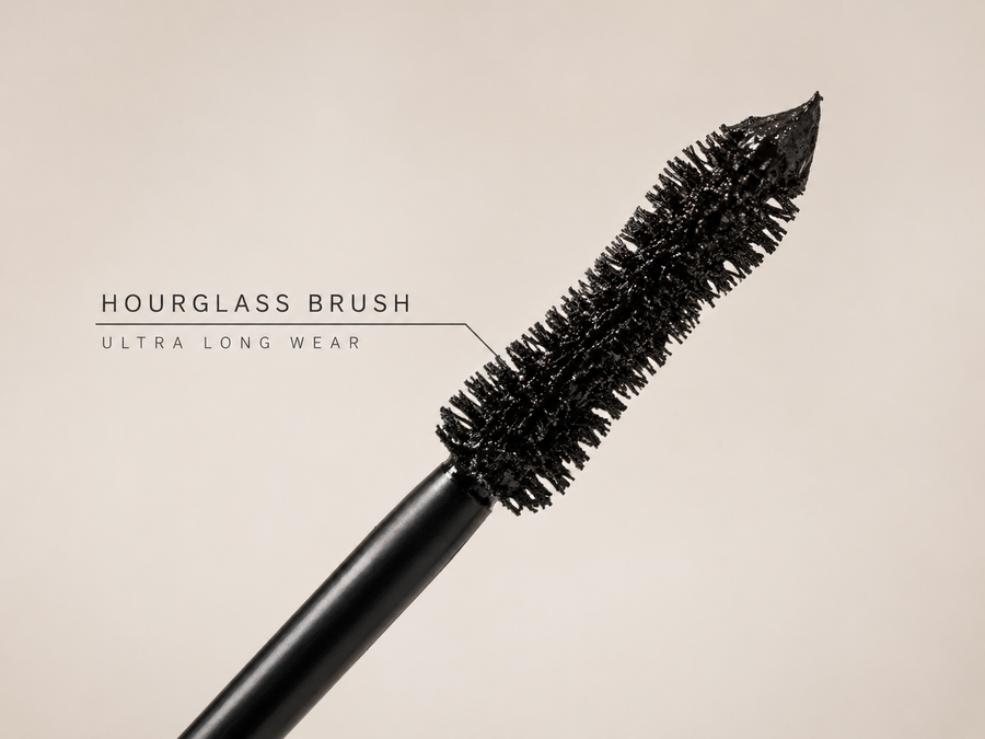 Lash Me Black mascara wand close-up